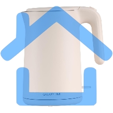 Чайник электрический Galaxy Line GL 0327, пудровый, пластик, 1800 Вт, 1,5 л