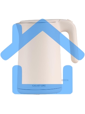 Чайник электрический Galaxy Line GL 0327, пудровый, пластик, 1800 Вт, 1,5 л