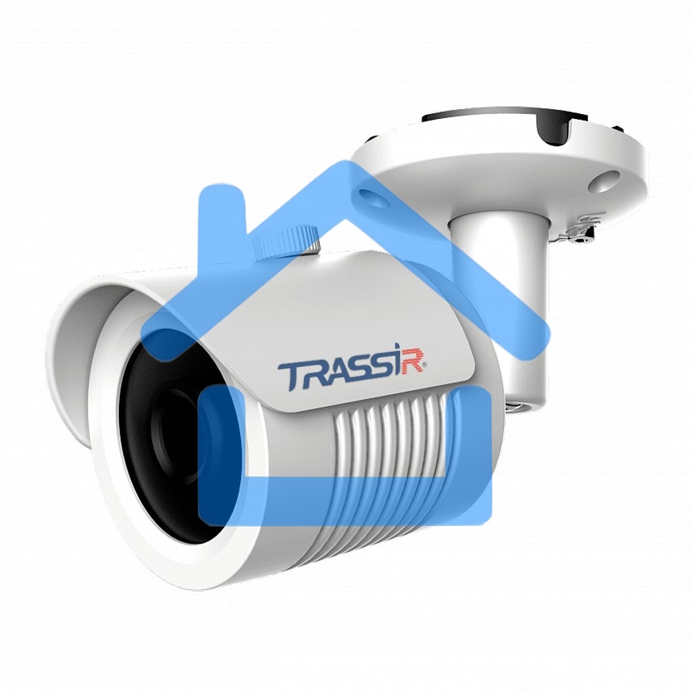 Камера видеонаблюдения аналоговая Trassir TR-H2B5 3.6-3.6мм HD-CVI HD-TVI цв. корп.:белый