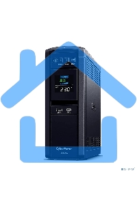 Источник бесперебойного питания Cyberpower CP1350EPFCLCD Line-Interactive 1350VA/810W USB/RS-232/RJ11/45 (6 EURO)