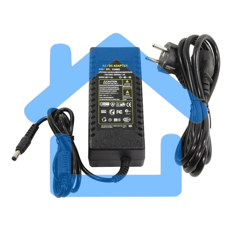 Коммутатор PoE 4 порта 10/100Mbps SWP-7504POE/2P 4xPoE+1xUplink RJ45, IEEE 802.3af, мощность 15.4 Вт на порт, БП 52В/1.25А, настенный крепеж в ком