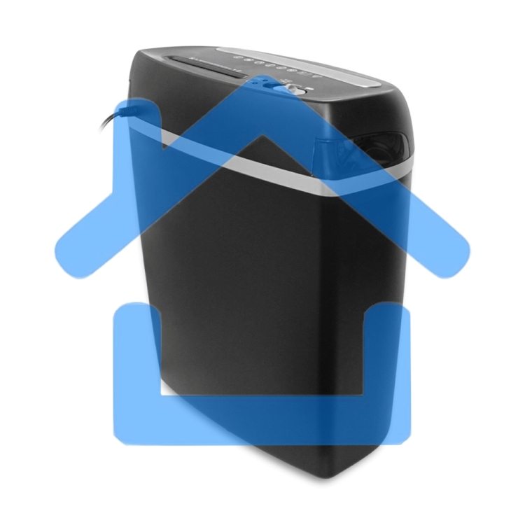 Шредер ГЕЛЕОС Уничтожитель документов УП23-4 DIN P-4 (4 ур-нь секр.), фрагмент 3,9х35мм, 14-16 лист (70г/м2), CD/пл.карты/скрепки/скобы, 23 л.