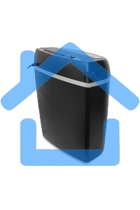 Шредер ГЕЛЕОС Уничтожитель документов УП23-4 DIN P-4 (4 ур-нь секр.), фрагмент 3,9х35мм, 14-16 лист (70г/м2), CD/пл.карты/скрепки/скобы, 23 л.