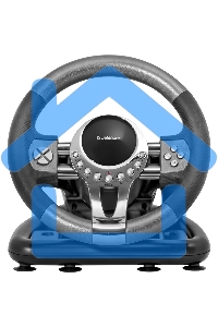 Игровой руль Defender FORSAGE 12 кн+2перекл.+1перекл. 8-ми позиц., USB