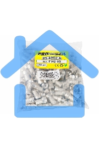 F-разъем RG-59, L=19 мм, цинк PROconnect