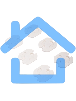 Заглушки для розеток Halsa HLS-S-602 ABS 6 шт.