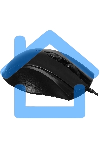 Мышь проводная Acer OMW020 черный, 1600 dpi, USB, кнопки - 4