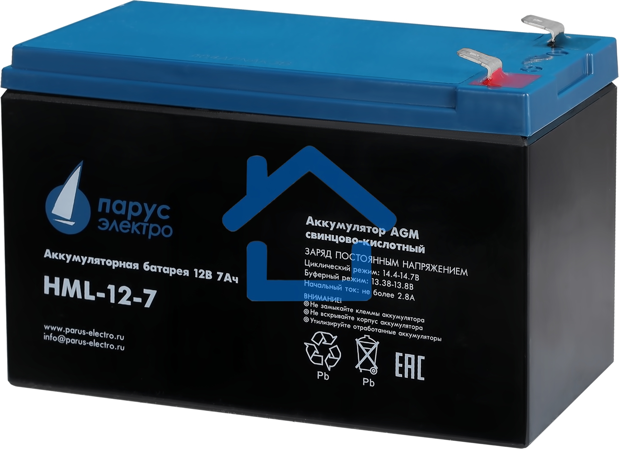 Батарея Парус Электро, профессиональная серия HML-12-7