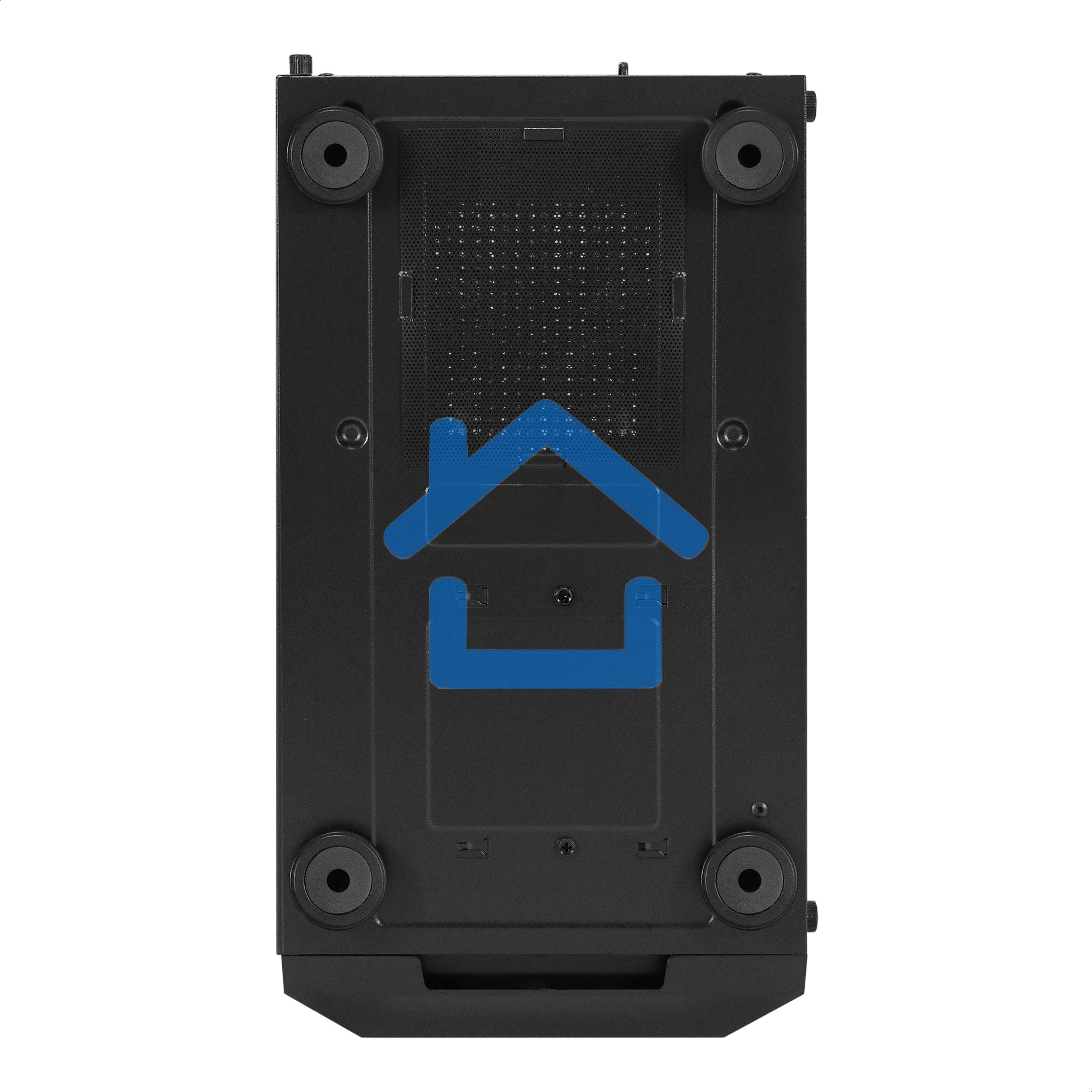 Компьютерный корпус Miditower ExeGate EVO-8227 (ATX, без БП, 2*USB+1*USB 3.0+HD Audio, черный, 3 вент. с RGb подсветкой, боковая панель - закаленное стекло)