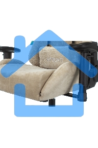 Кресло игровое Бюрократ VIKING KNIGHT LT21 FABRIC песочный крестовина металл/пластик