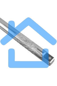 Вороток Г-образный, 450*150 мм, квадрат 3/4