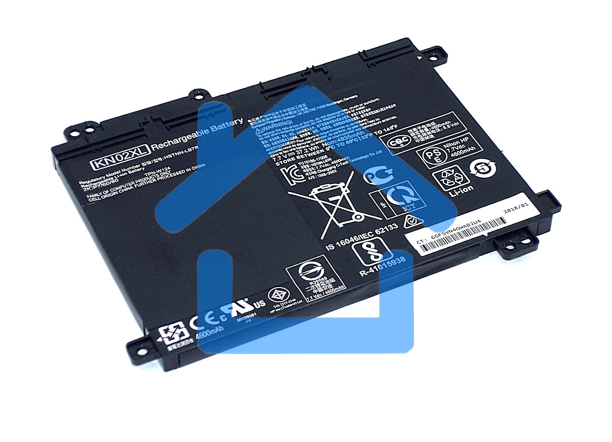 Аккумуляторная батарея для ноутбука HP HSTNN-UB7F 7.7V/8.8V 4600mAh