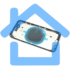 Задняя крышка (корпус) в сборе с рамкой для Apple iPhone 8 черный