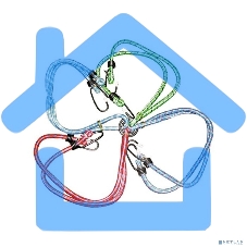 Паук багажный резиновый, 8 крюковSparta