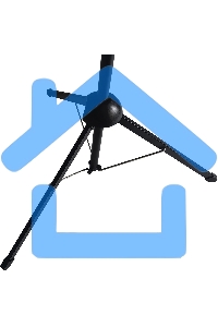 Экран на треноге Cactus 100x177см X-type CS-PSTX-100x177 16:9 напольный натяжной черный