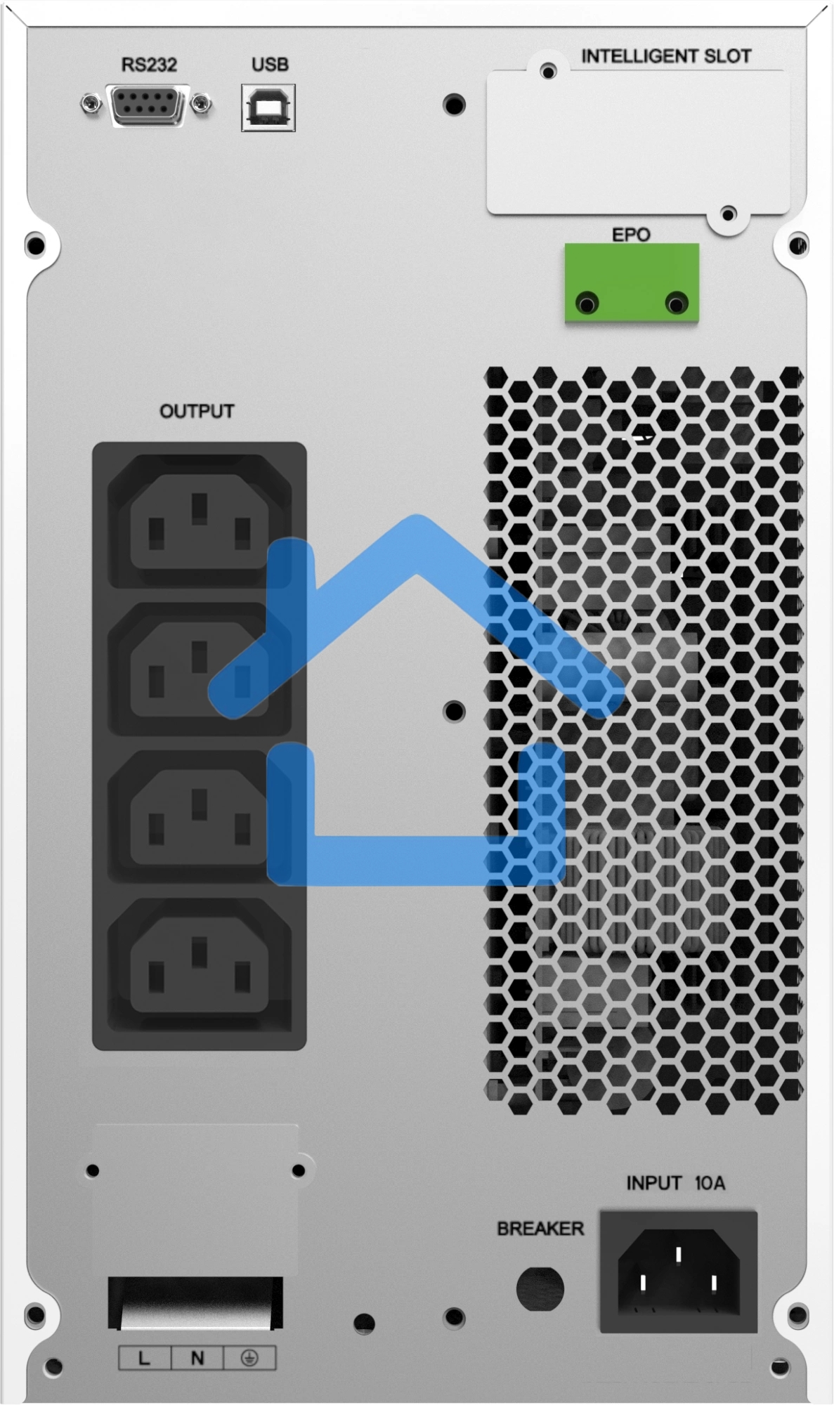 Источник бесперебойного питания Ippon Na+ TA 2000 2000Вт 2000ВА белый
