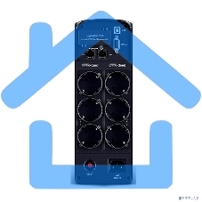 Источник бесперебойного питания Cyberpower CP1350EPFCLCD Line-Interactive 1350VA/810W USB/RS-232/RJ11/45 (6 EURO)