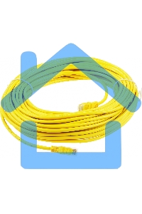 Патч-корд UTP Cablexpert PP12-20M/Y кат.5e, 20м, литой, многожильный (желтый)