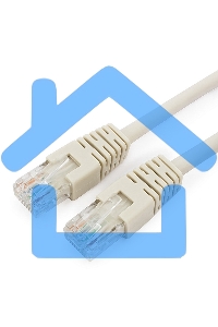 Патч-корд UTP Cablexpert кат.6, 5м, литой, многожильный (серый)