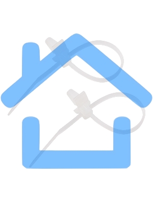 Хомут-стяжкa нейлоновая с крепежным пистоном Rexant 100x2,5 мм, ø2,4 мм, белая, упаковка 100 шт.