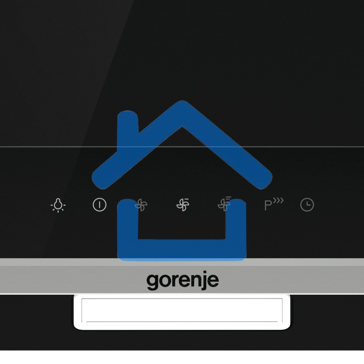 Вытяжка наклонная Gorenje WHI649X21P черный/серебристый, 60 см, 740 куб. м/ч, 67 дБ