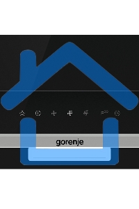 Вытяжка наклонная Gorenje WHI649X21P черный/серебристый, 60 см, 740 куб. м/ч, 67 дБ