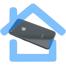 Задняя крышка (корпус) в сборе с рамкой для Apple iPhone 8 черный