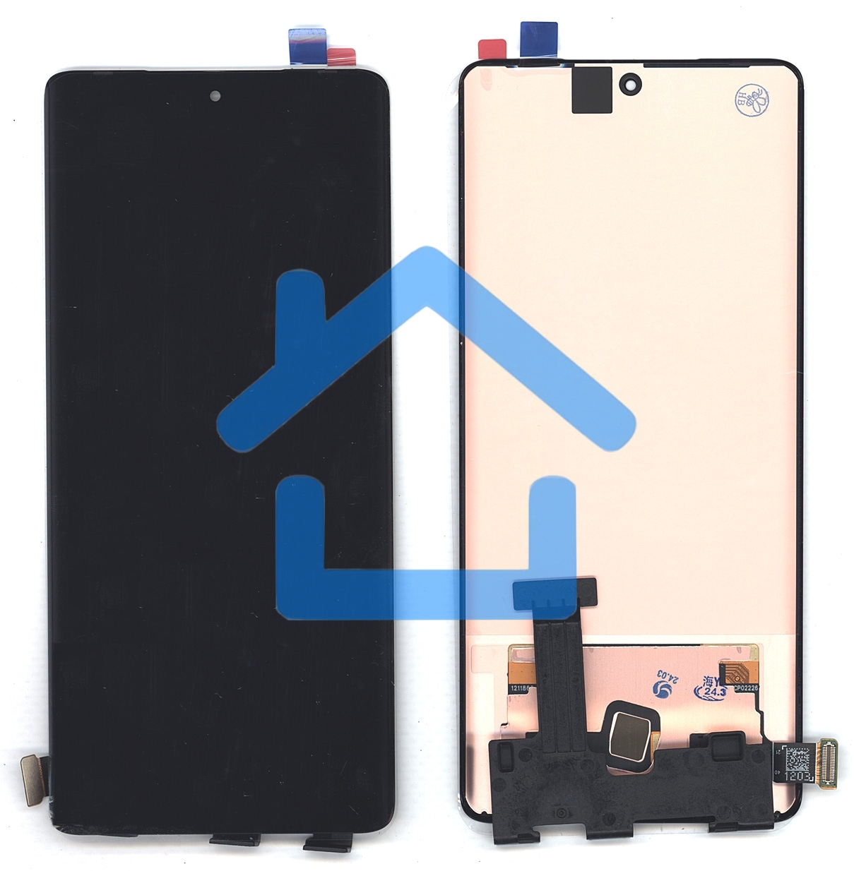 Дисплей для Vivo V29e в сборе с тачскрином orig черный