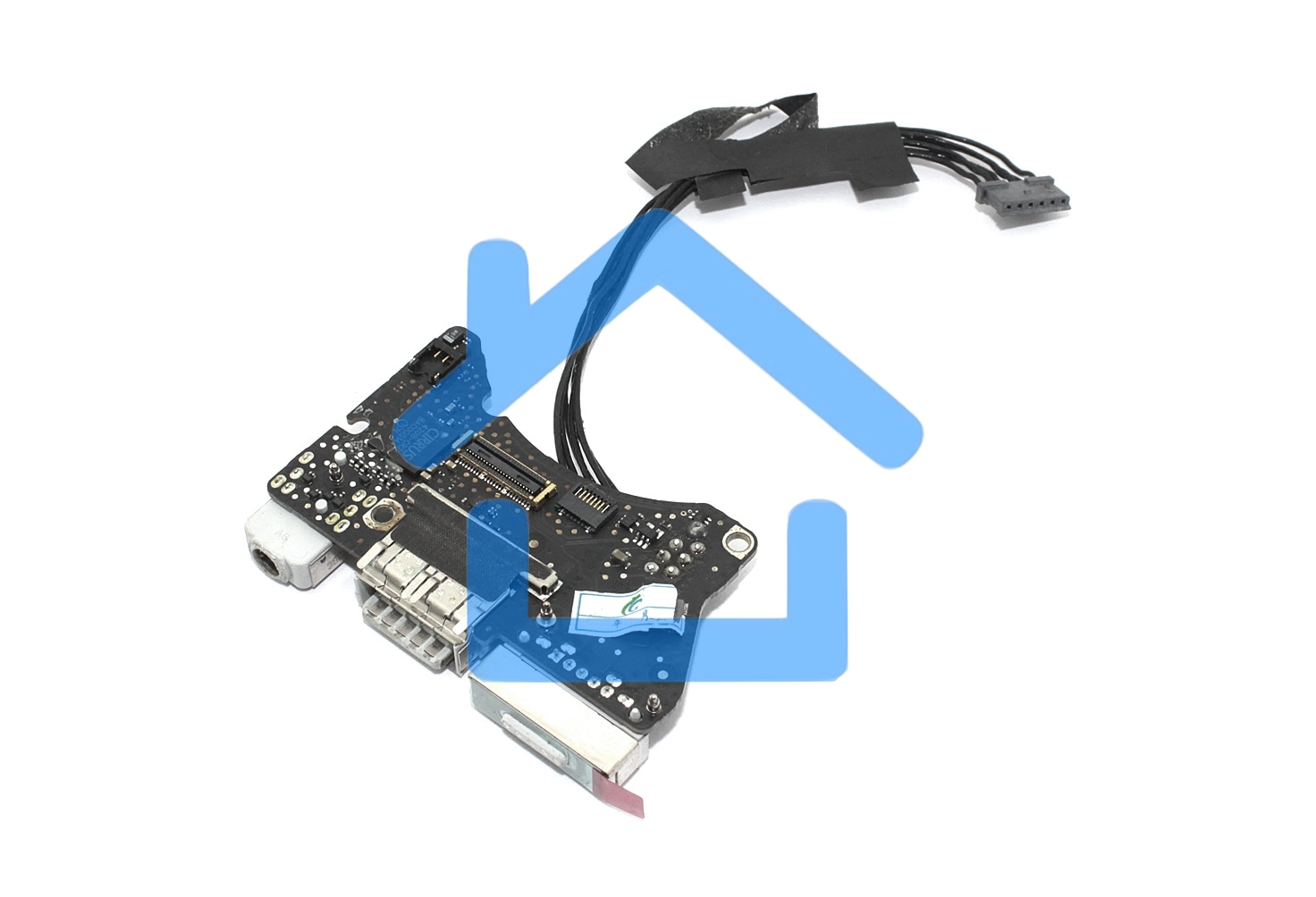 Плата I/O с разъемами Audio USB MagSafe 2 MacBook Air 11 A1465 Mid 2013 Early 2014 Early 2015