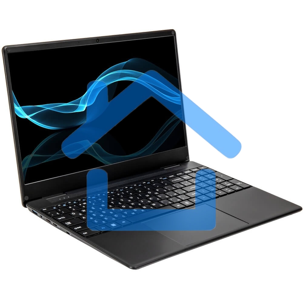 Ноутбук Hiper Workbook U26 серый U26-15FII3123R8S2WPG 15.6