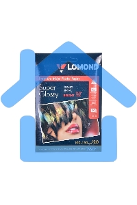 Фотобумага Lomond 1103102 10x15/260г/м2/20л./белый высокоглянцевое для струйной печати