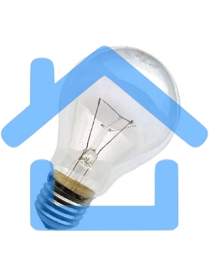 Лампа накаливания Б 75Вт E27 230-230В (верс.) Лисма 304169500\304306300