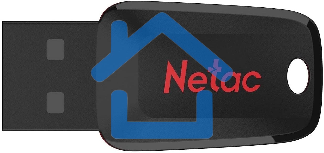 Флешка USB R/W Netac U197 64Gb <NT03U197N-064G-20BK>, USB2.0