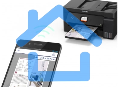 МФУ струйное Epson L14150, A3, цветной, печ. 38 стр/мин (ч/б) 24 стр/мин (цв.), 1200 x 4800 dpi (печать) 1200x2400dpi (скан.), USB, RJ-45, Wi-Fi