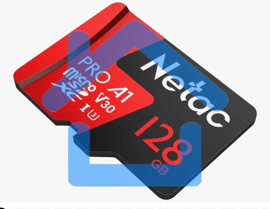Флеш карта MicroSD card Netac P500 Extreme Pro 128Gb, retail version w/o SD adapter