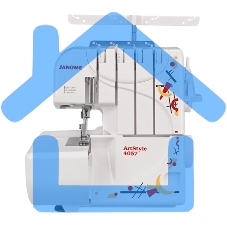 Оверлок Janome Artstyle 4057 белый