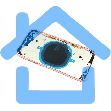 Задняя крышка (корпус) в сборе с рамкой для Apple iPhone 8 золотая