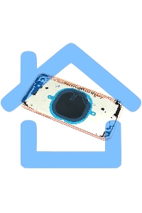 Задняя крышка (корпус) в сборе с рамкой для Apple iPhone 8 золотая