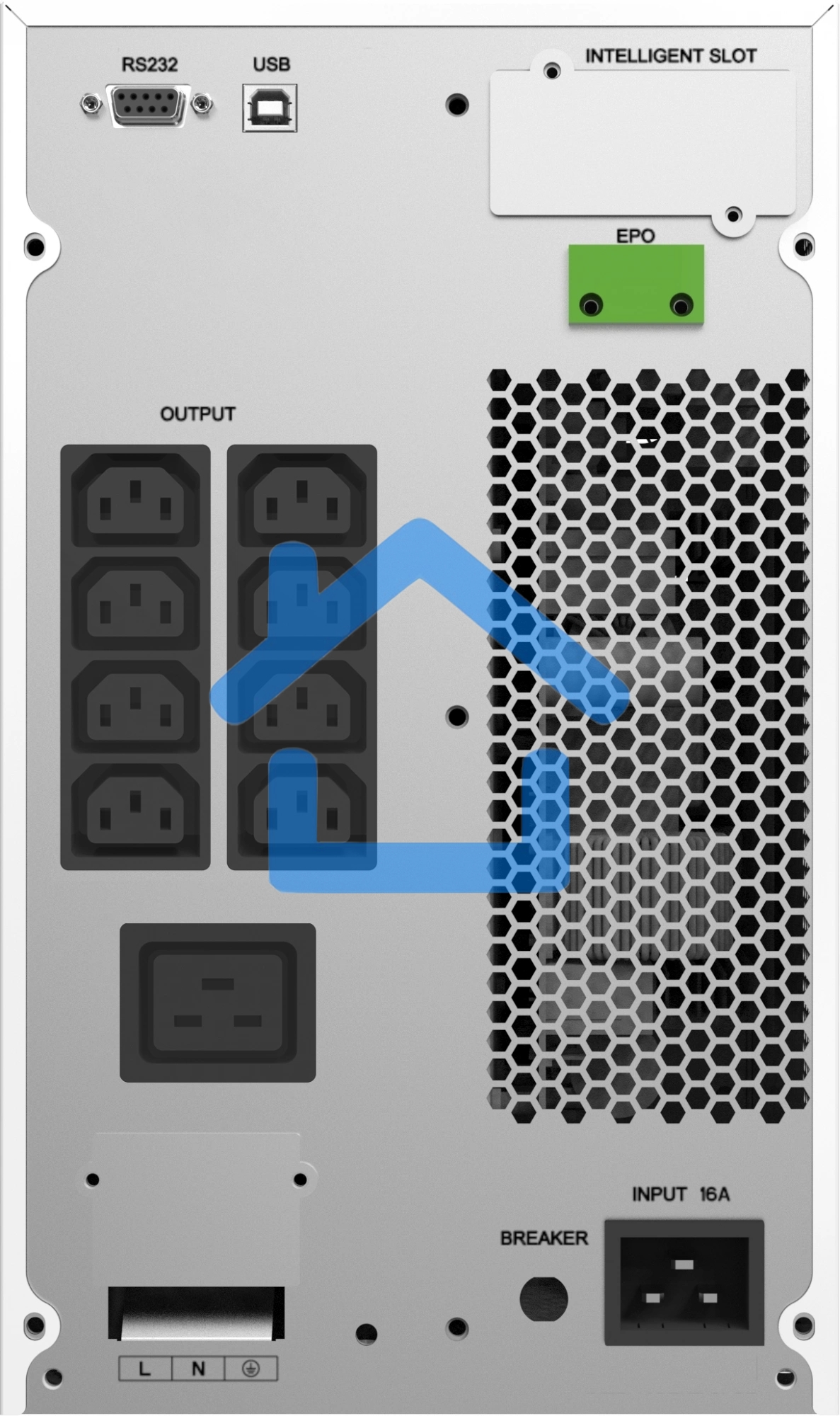 Источник бесперебойного питания Ippon Na+ TA 3000 3000Вт 3000ВА белый