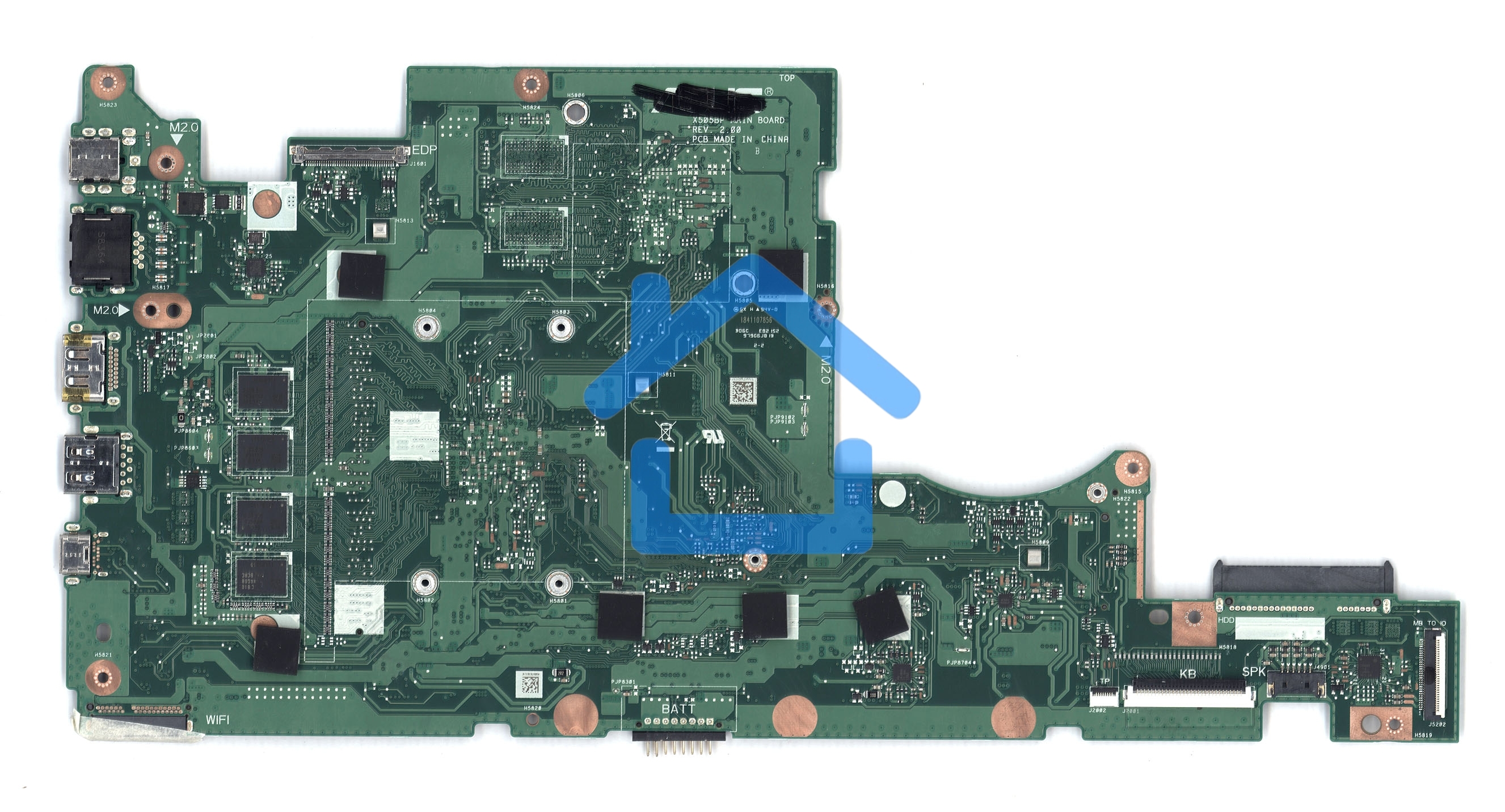 Материнская плата для Asus X505BA 4G/A9-9425 90NB0G10-R00071