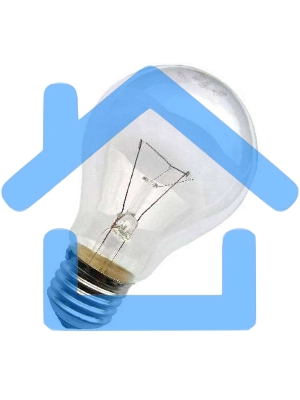 Лампа накаливания Б 60Вт E27 230-230В (верс.) Лисма 303393400\303456600