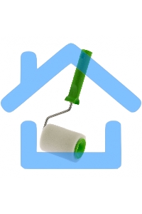 Валик ПОРОЛОН с ручкой, 100 мм, D - 48 мм, D ручки - 6 мм Россия Сибртех