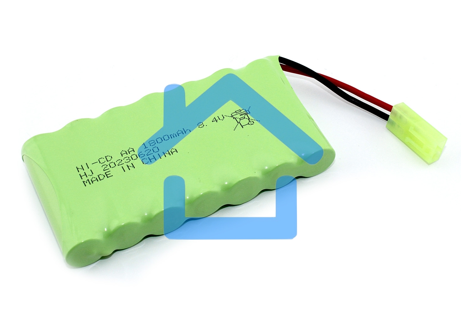 Аккумулятор Ni-Cd 8.4V 1800 mAh AA Flatpck разъем Tamiya