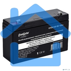 Батарея ExeGate EP234537RUS DT 612/EXG6120 (6V 12Ah) клеммы F1