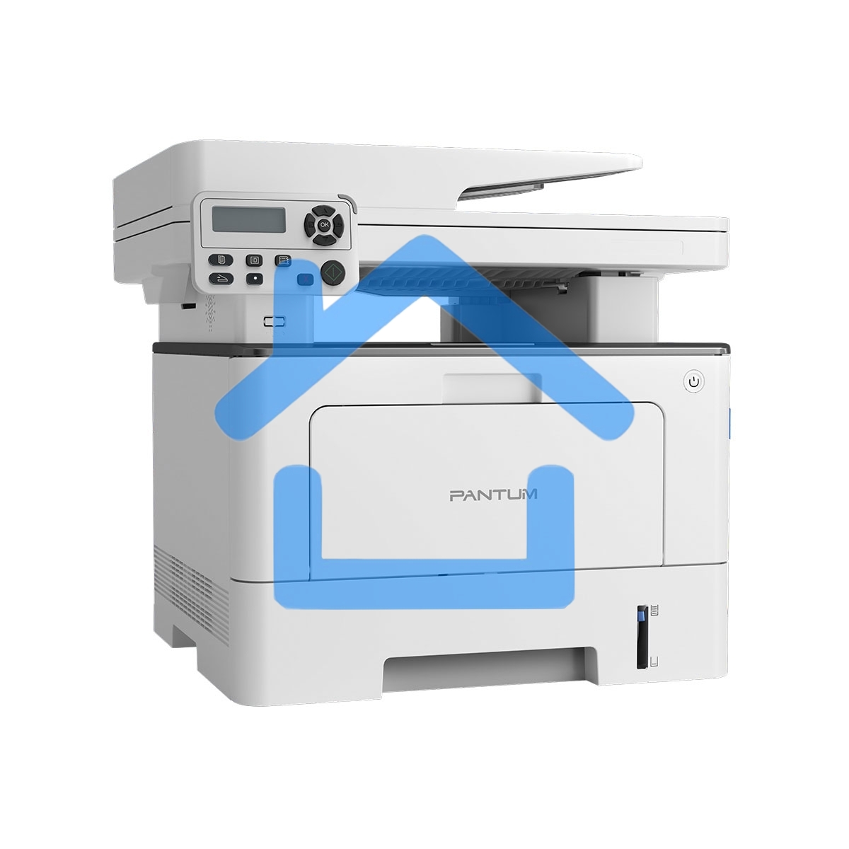 МФУ лазерное Pantum BM5100ADN, A4, ч/б, печ. до 40 стр/мин., скан. до 24 стр/мин., 1200 x 1200 dpi, USB, RJ-45