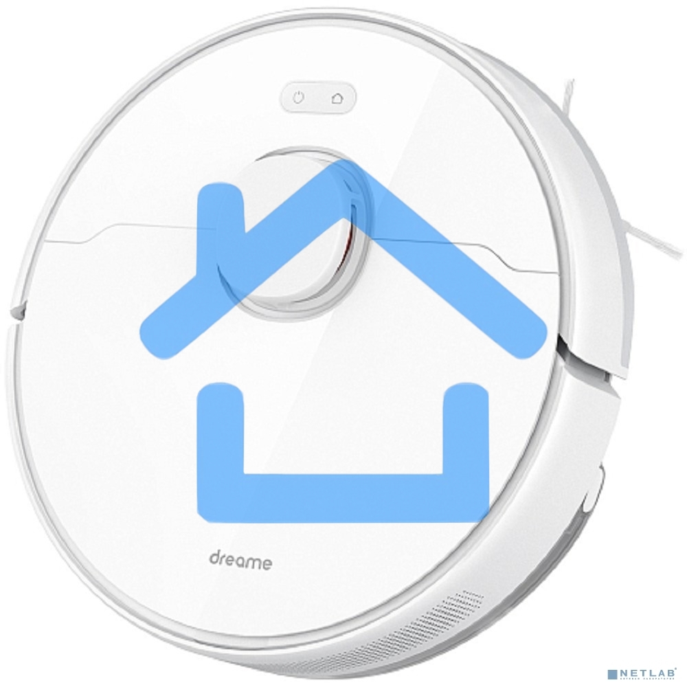 Робот-пылесос Dreame RLS3D Vacuum and Mop D10 Plus белый, 46 Вт, 5200 мА·ч Li-Ion, уборка сухая/влажная, пылесборник контейнер 0.4 л