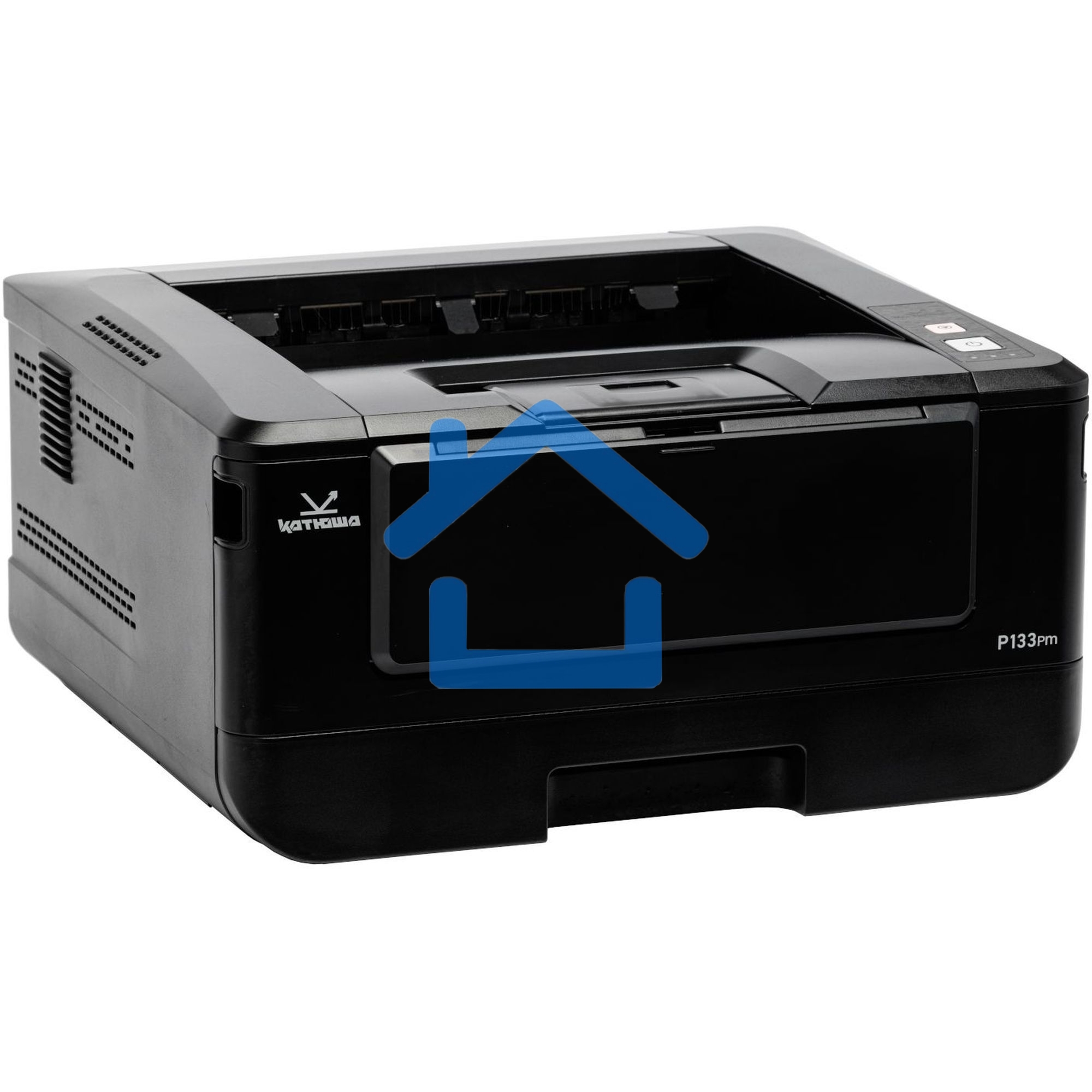 Принтер лазерный Катюша P133p (P133pm), А4, ч/б, печ. до 33 стр/мин., 1200x1200 dpi, USB, Wi-Fi (опционально), Ethernet RJ-45