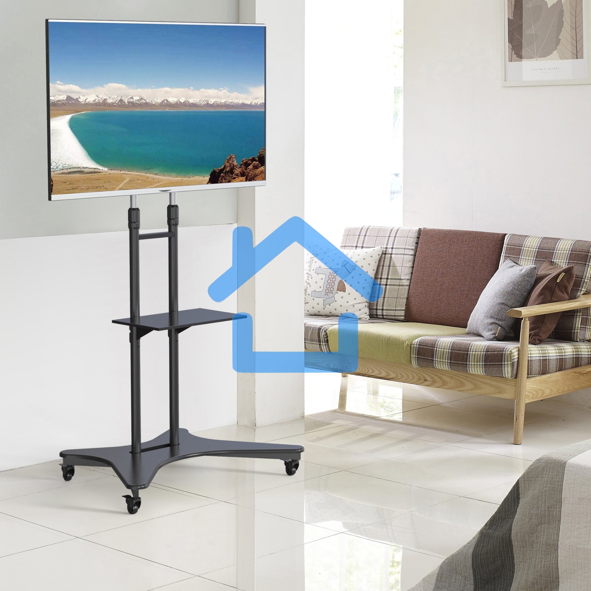 Стойка для телевизора Cactus CS-ST31 черный 37