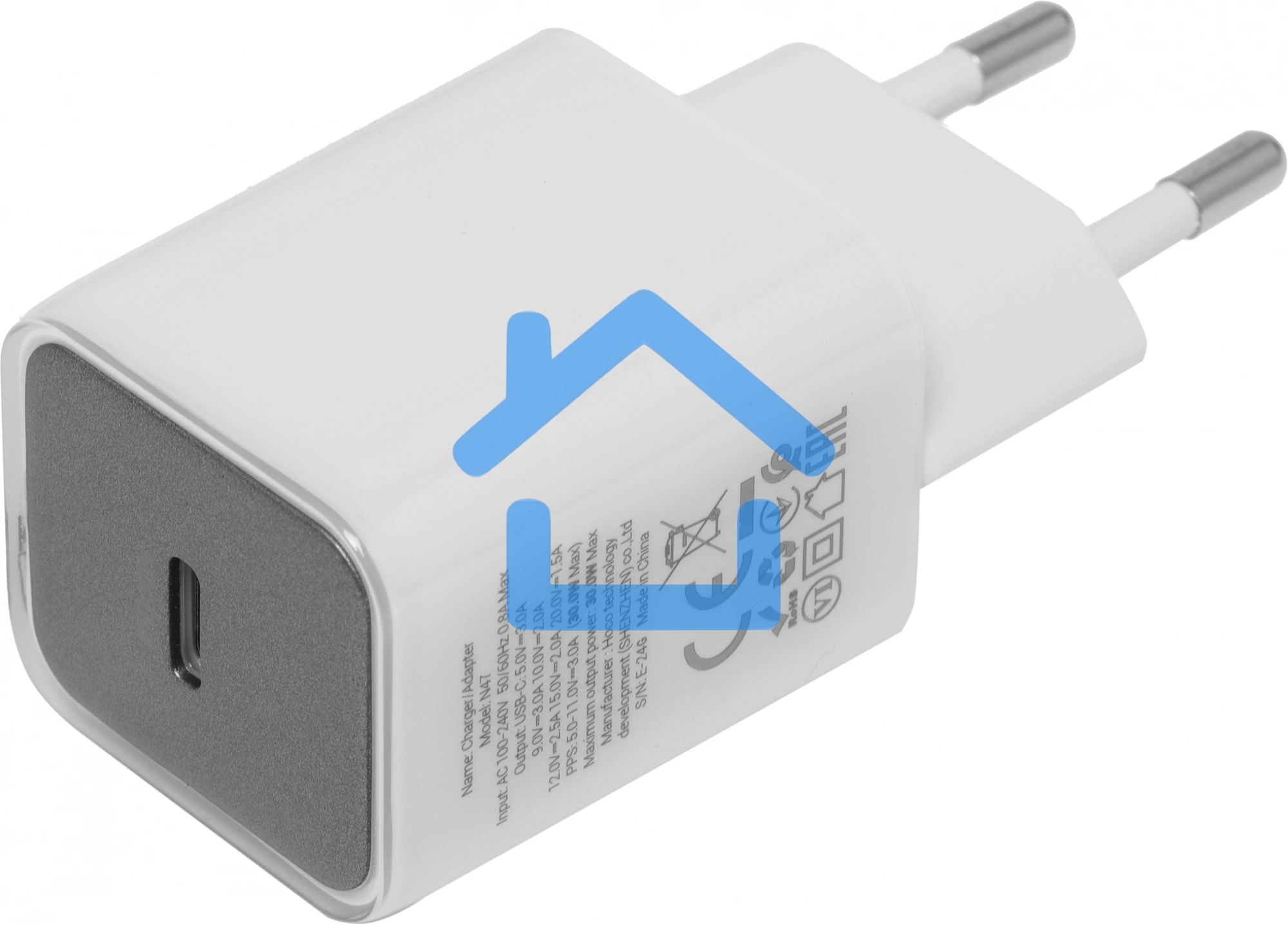 Сетевое зарядное устройство Hoco N47 Glorious 30W 3A (PD) PD30W