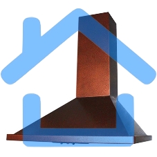 Вытяжка каминная Elikor Оптима 50П-400-К3Л медный, 50 см, 400 куб. м/ч, 55 дБ